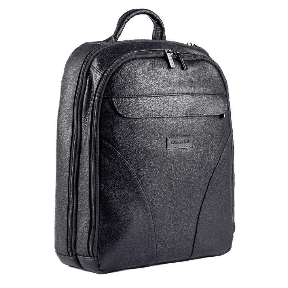Mochila Couro Cavezzale Preto 019606
