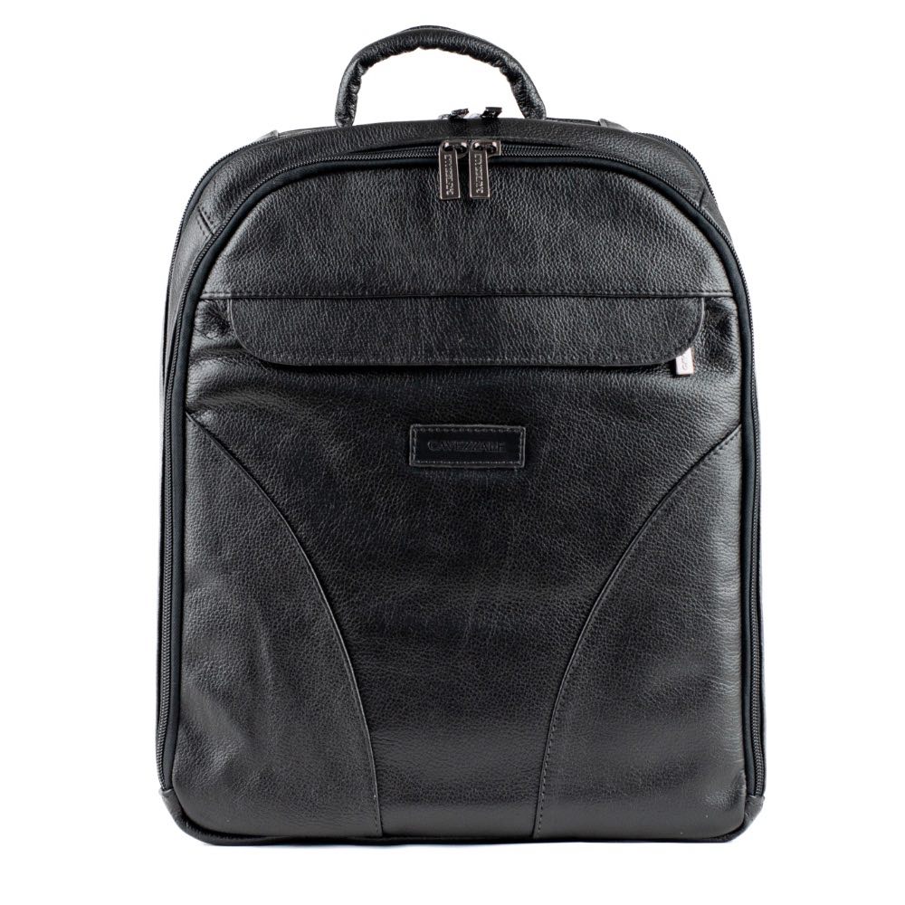 Mochila Couro Cavezzale Preto 019606