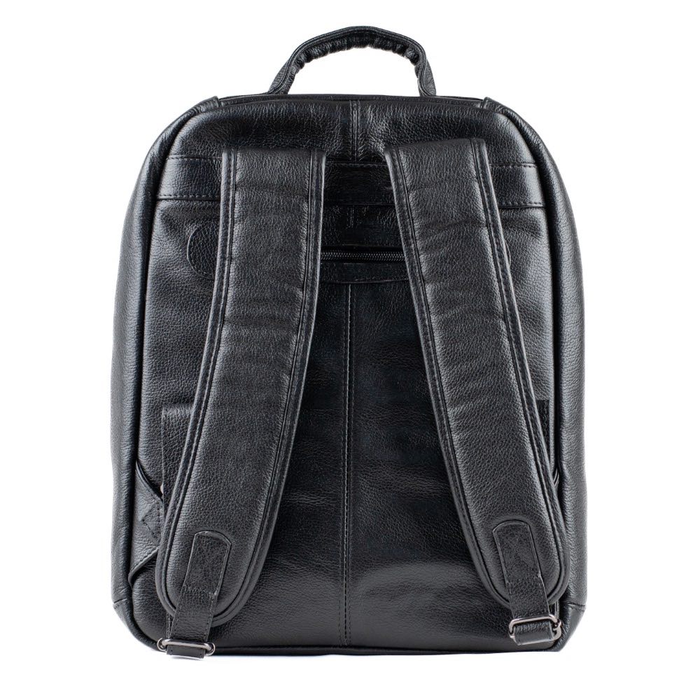 Mochila Couro Cavezzale Preto 019606