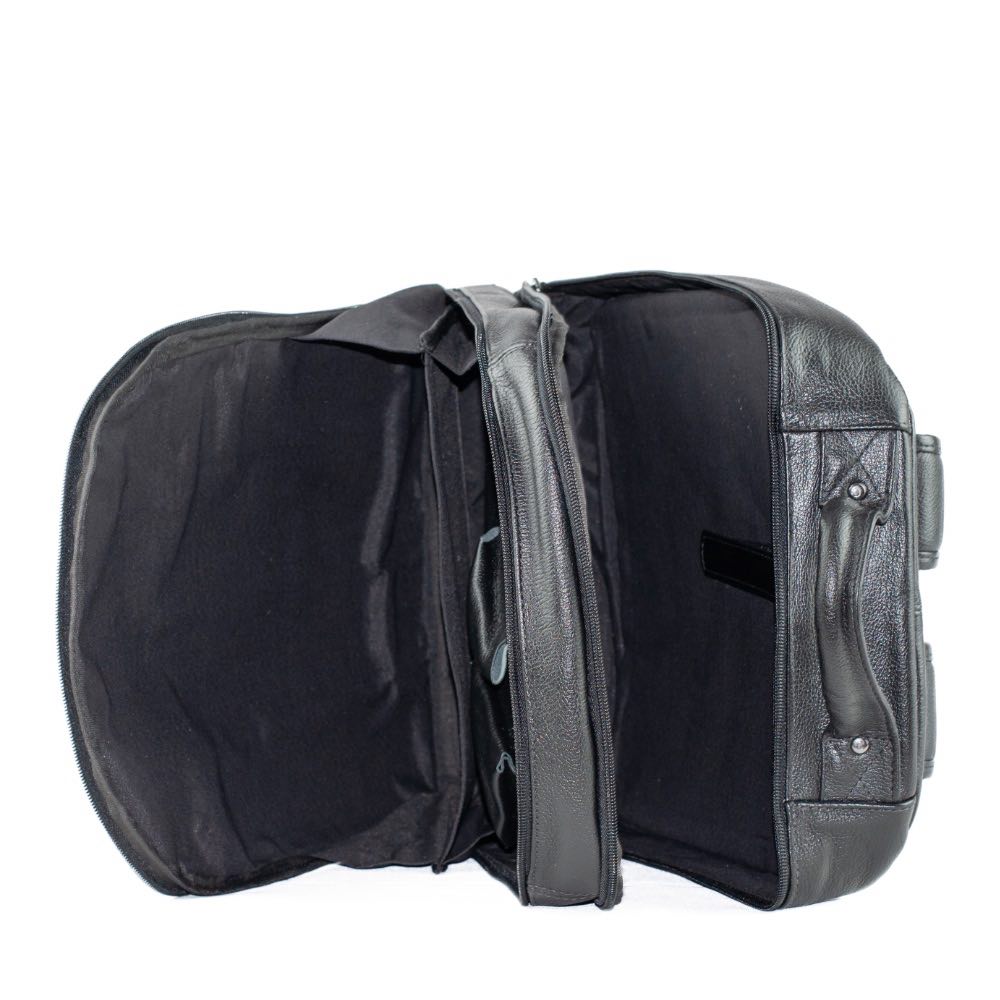 Mochila Couro Cavezzale Preto 019606