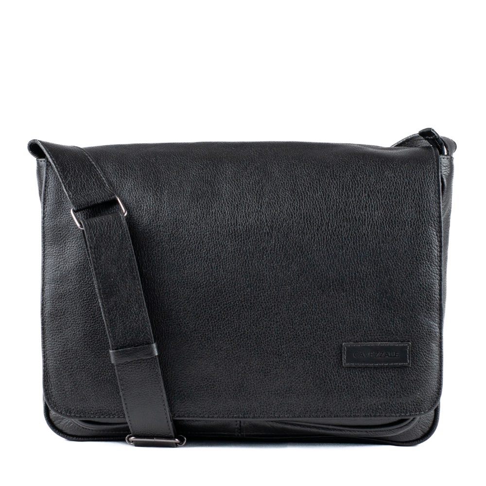 Pasta Tiracolo Satchel Couro Cavezzale Preto 053608 – cavezzale