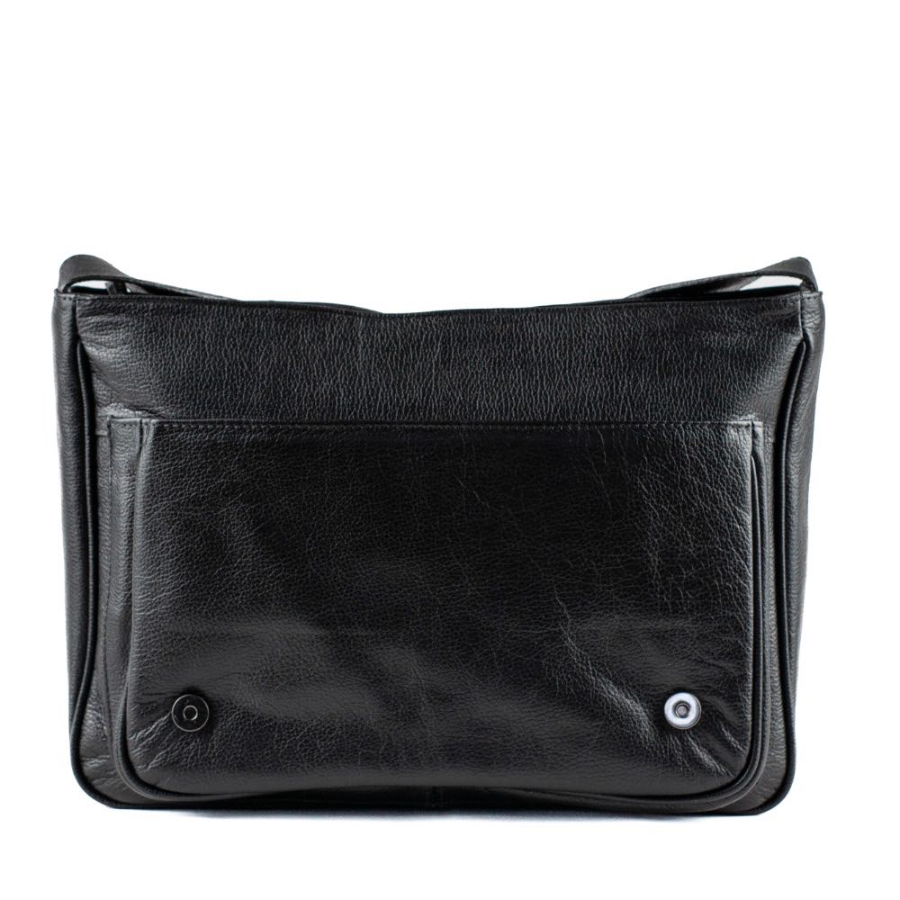Pasta Tiracolo Satchel Couro Cavezzale Preto 053608 – cavezzale
