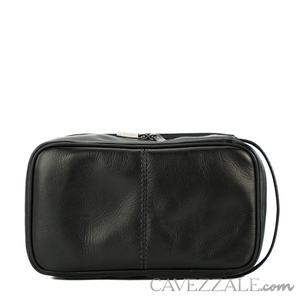 Necessaire Couro Cavezzale Preto 053018