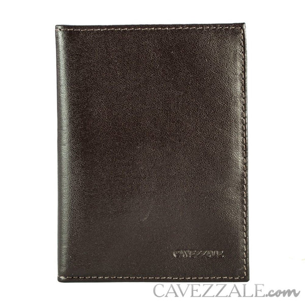 Porta Passaporte Couro Cavezzale Marrom 015236