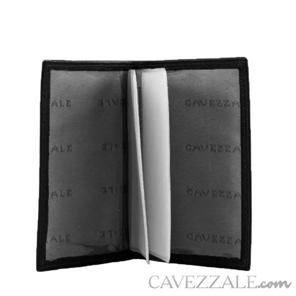 Porta Documentos Couro Cavezzale Preto 011911