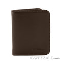 Carteira de Couro Masculina Média Marrom Cavezzale 097514