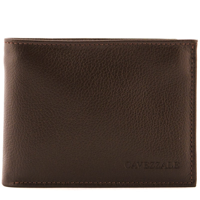Carteira de Couro Masculina Grande Cavezzale Café 099390