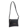 Bolsa Tiracolo Pequena Couro Cavezzale Preto 100971