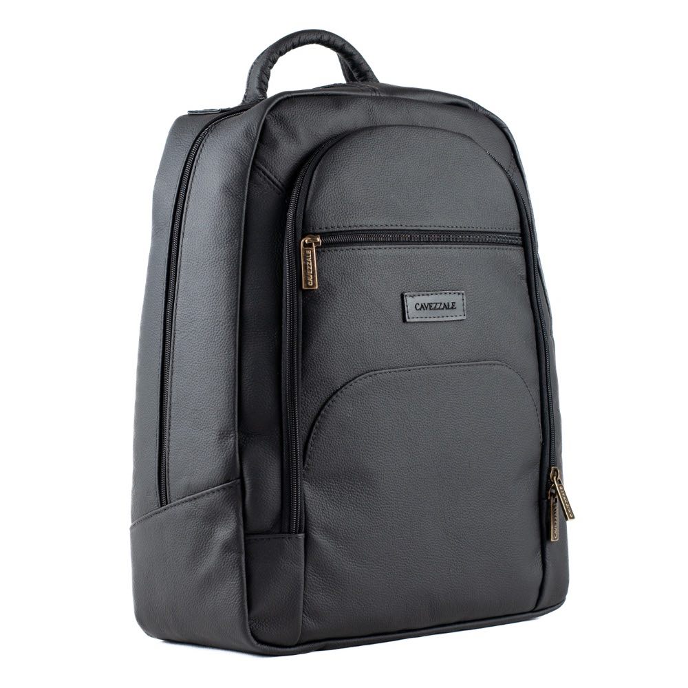 Mochila de Couro Cavezzale Preto 0100935