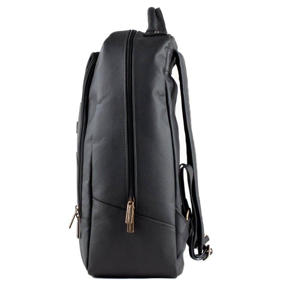 Mochila de Couro Cavezzale Preto 0100935