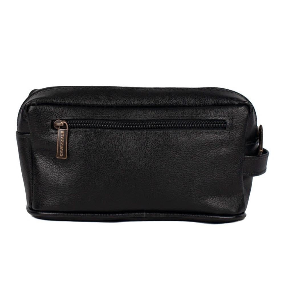 Necessaire de Couro Cavezzale Preto 0100936