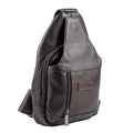 Mochila de Couro Tranversal Cavezzale Café 101517