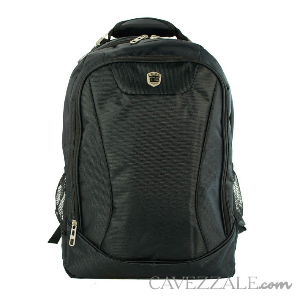 Mochila Luxcel Polo King de Poliéster Preto 102885