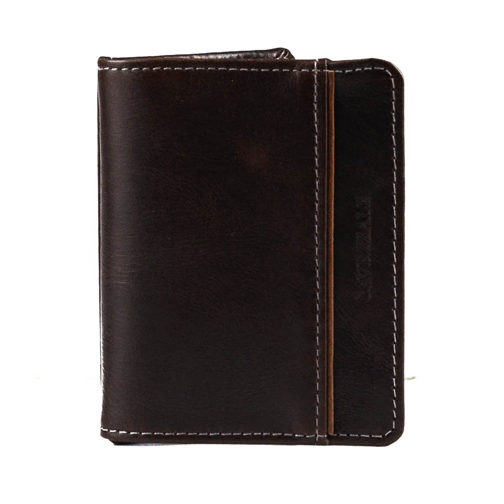 Carteira de Couro Masculina Cavezzale Café 103286