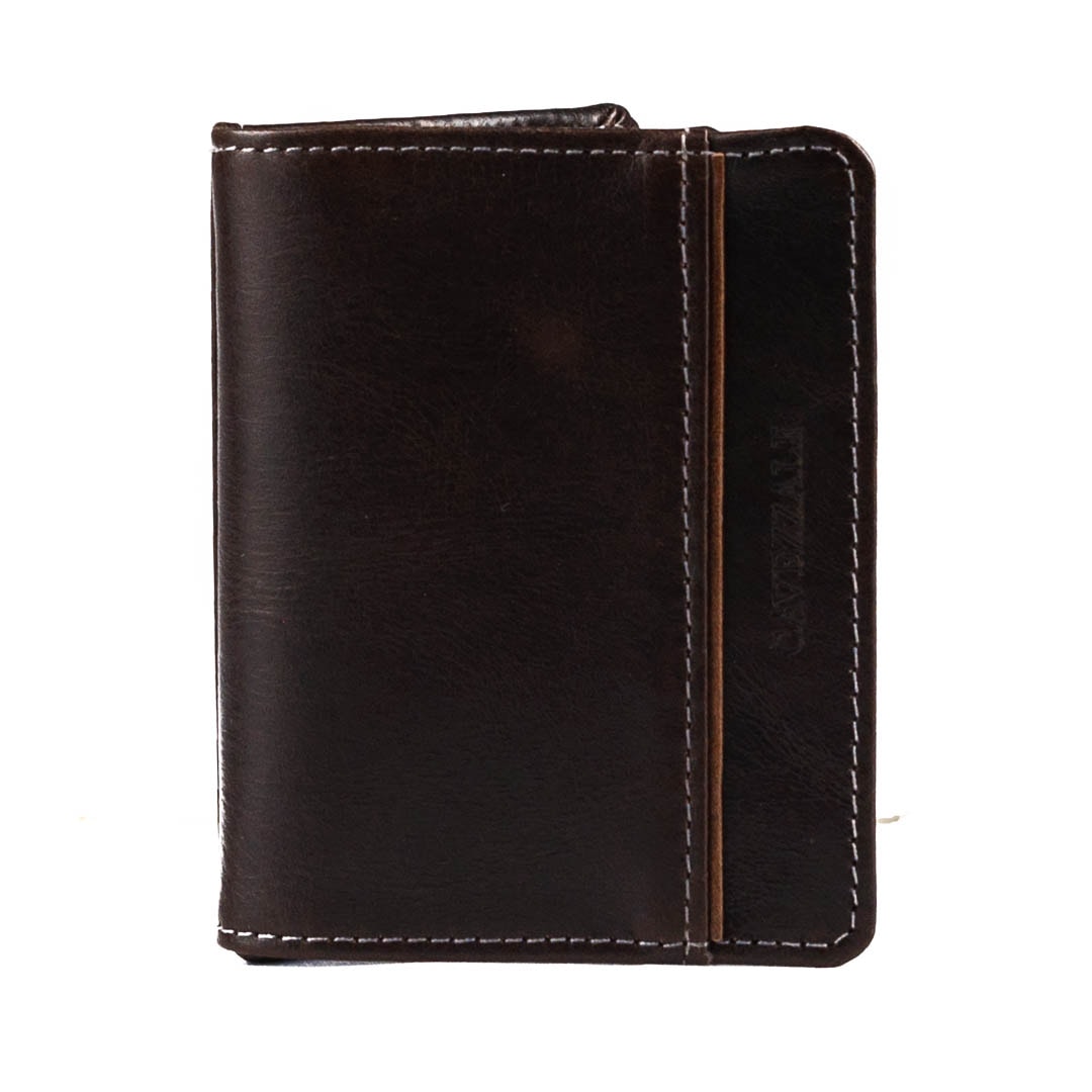 Carteira de Couro Masculina Cavezzale Café 103286