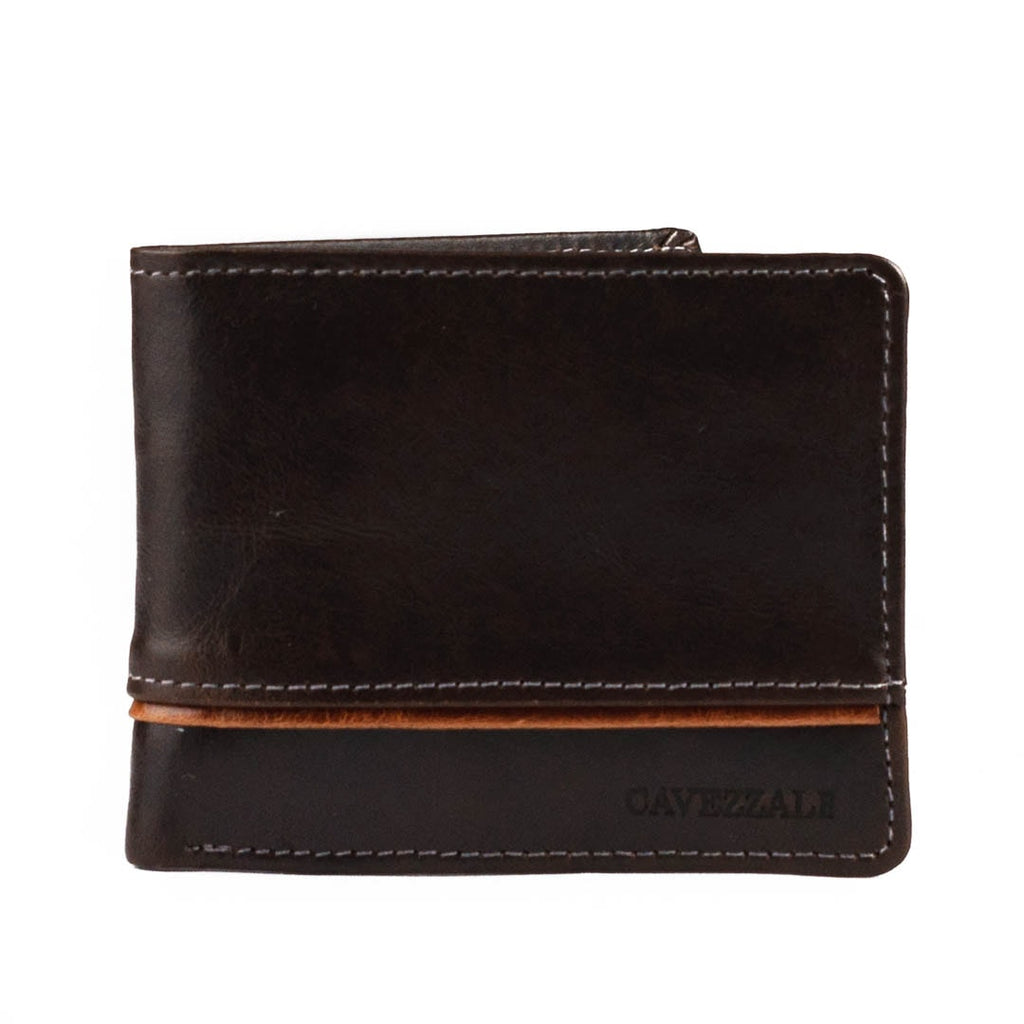 Carteira de Couro Masculina Cavezzale Café 103287