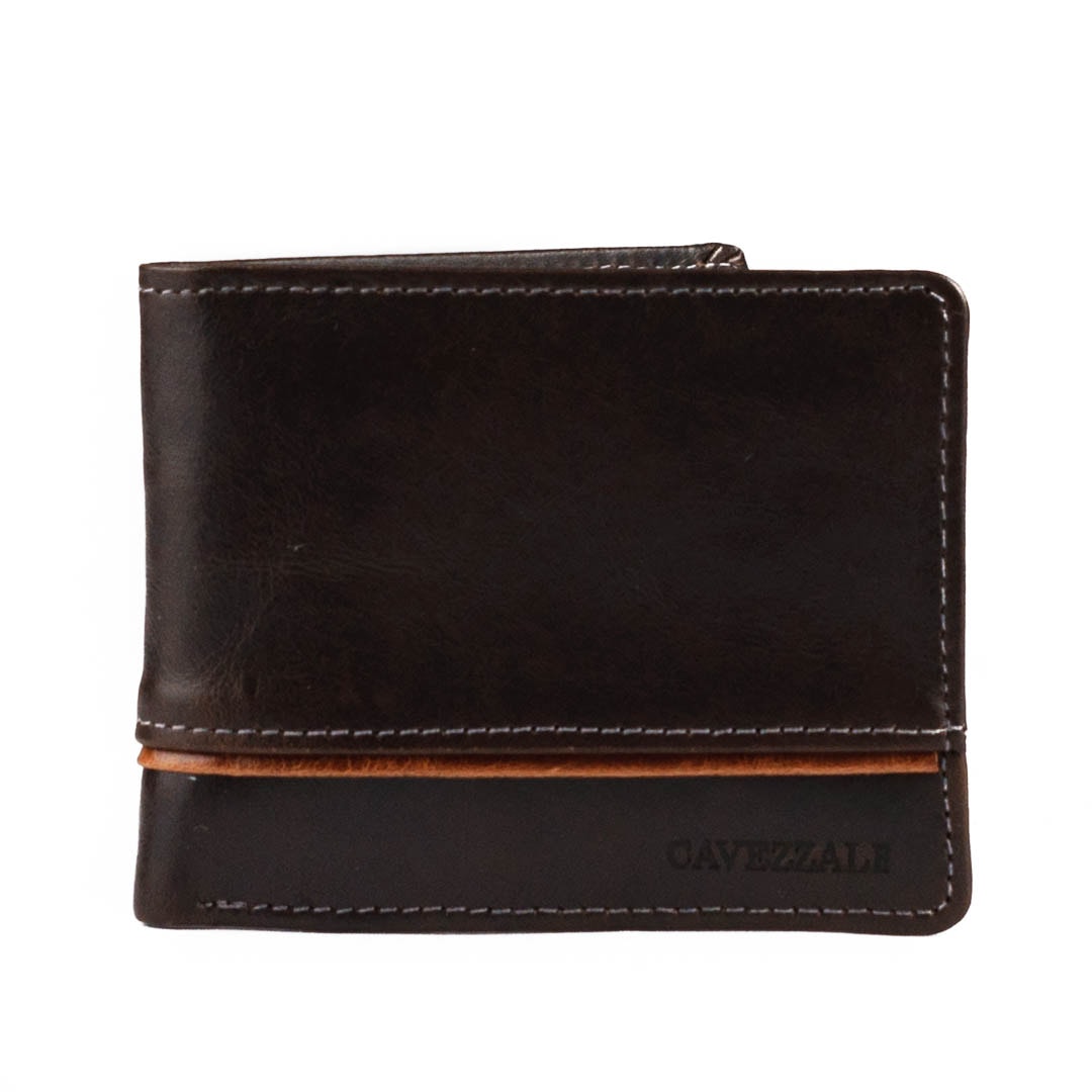 Carteira de Couro Masculina Cavezzale Café 103287