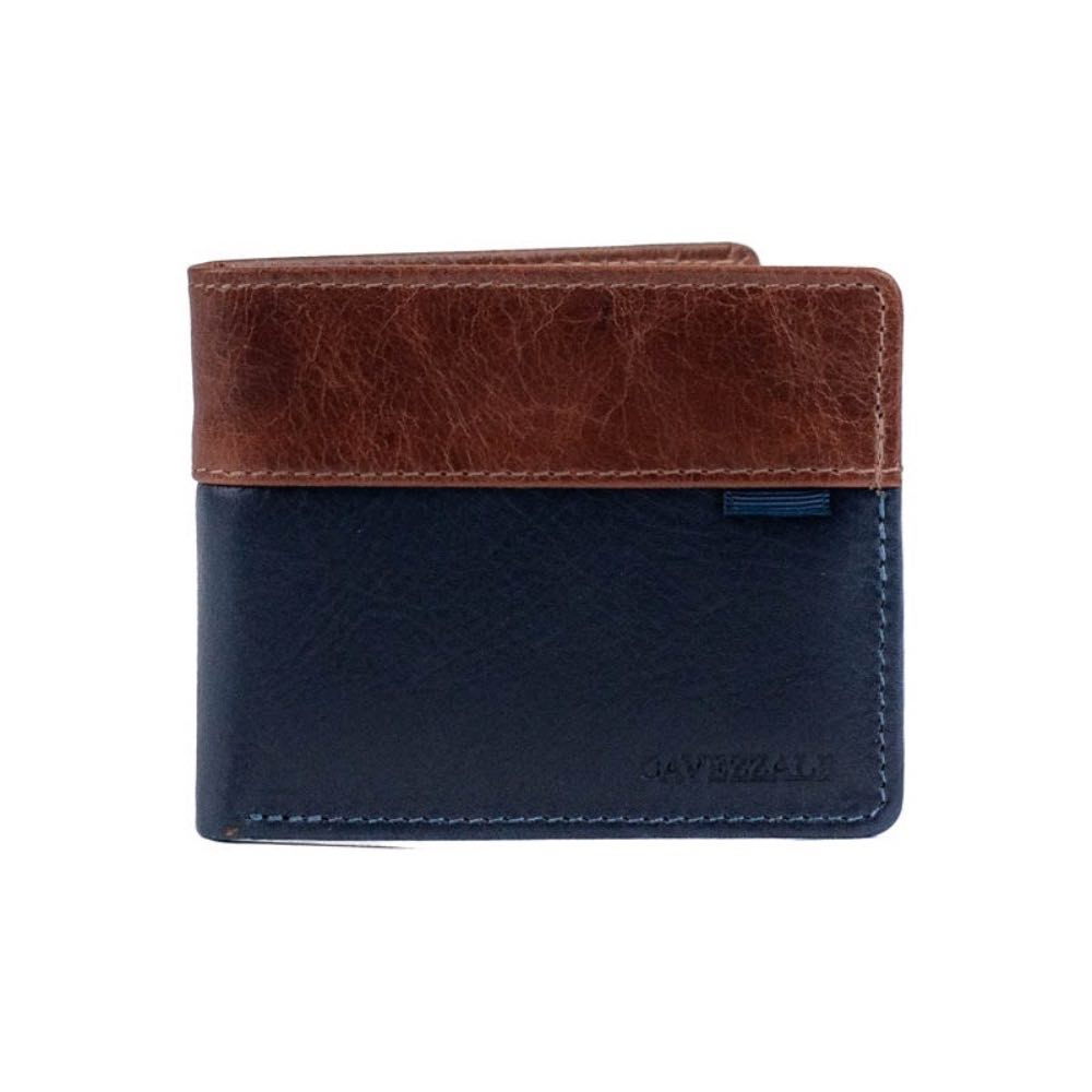 Carteira de Couro Masculina Cavezzale Marinho 103291