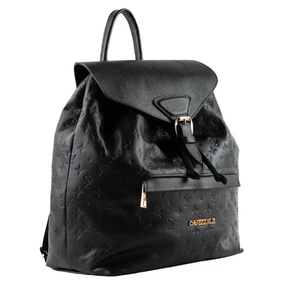 Mochila de Couro Cavezzale Preto 103672
