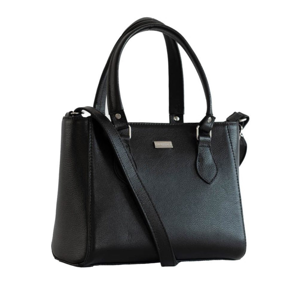Bolsa Tiracolo de Couro Cavezzale Preto 103683