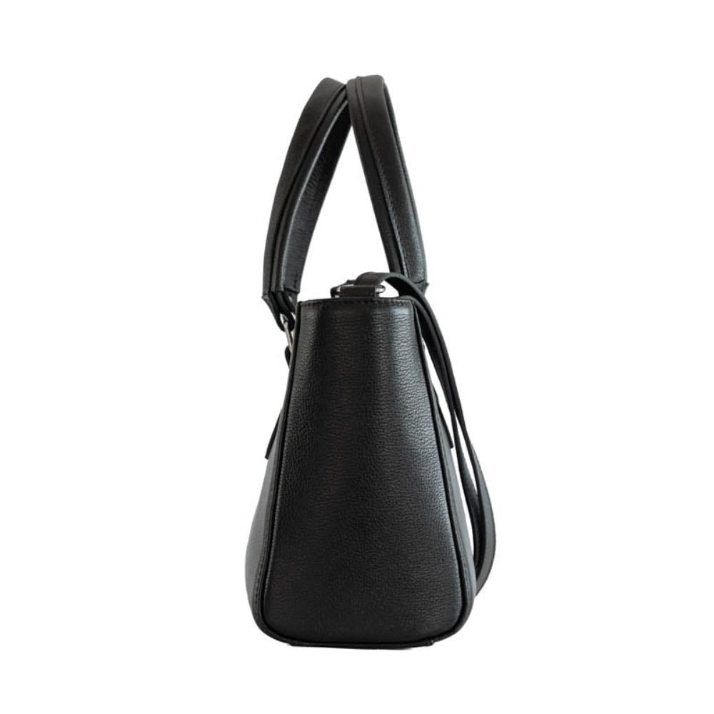 Bolsa Tiracolo de Couro Cavezzale Preto 103683