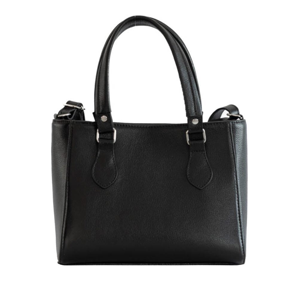Bolsa Tiracolo de Couro Cavezzale Preto 103683