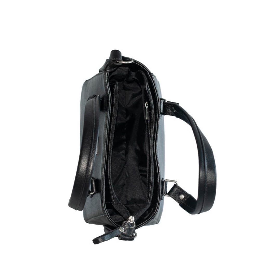 Bolsa Tiracolo de Couro Cavezzale Preto 103683