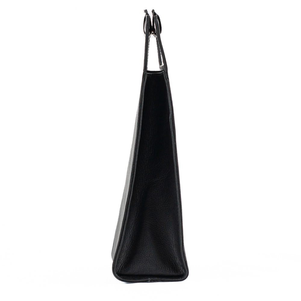 Porta Vinho Couro Cavezzale Preto 104150