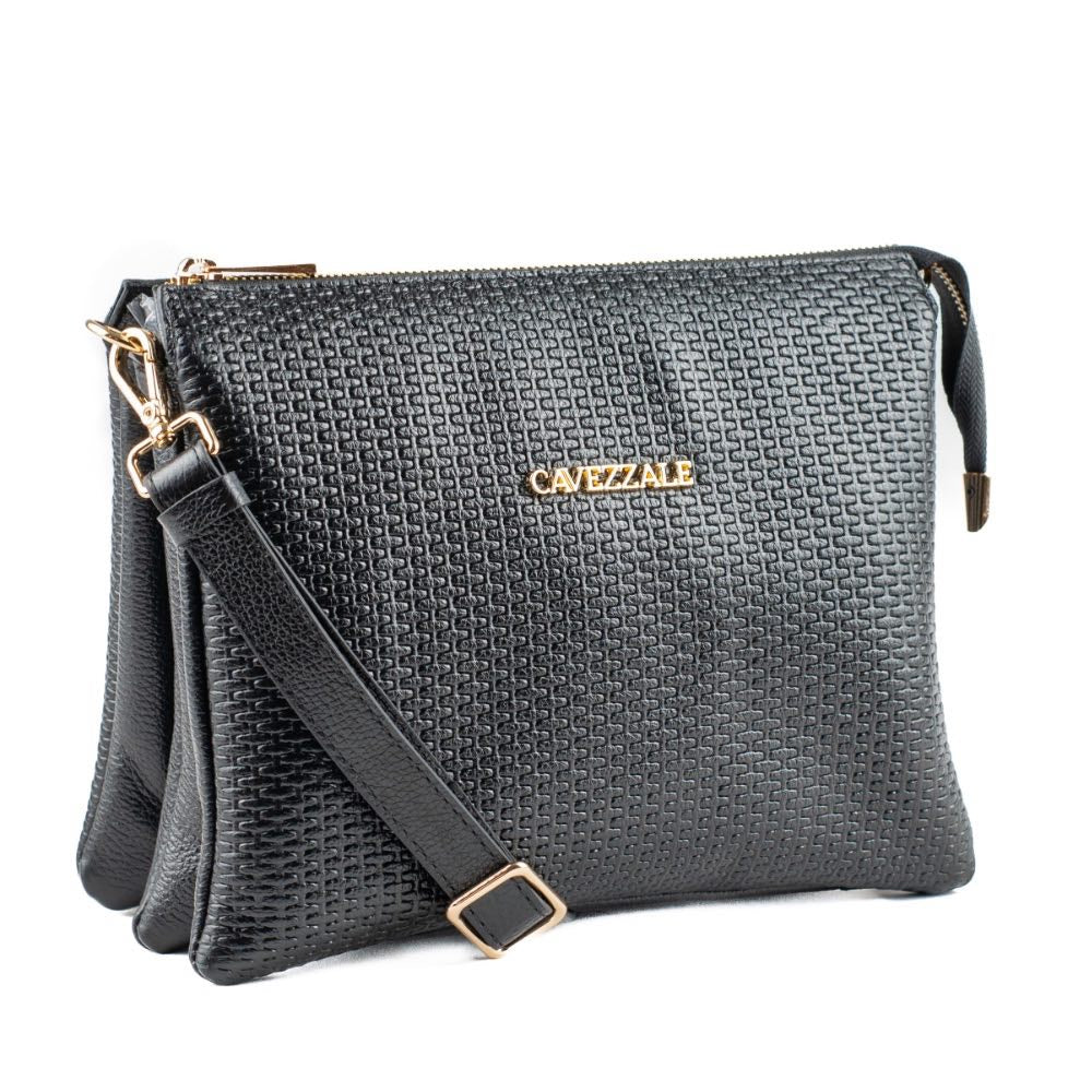 Bolsa de Couro Cavezzale Soft Preto 104537