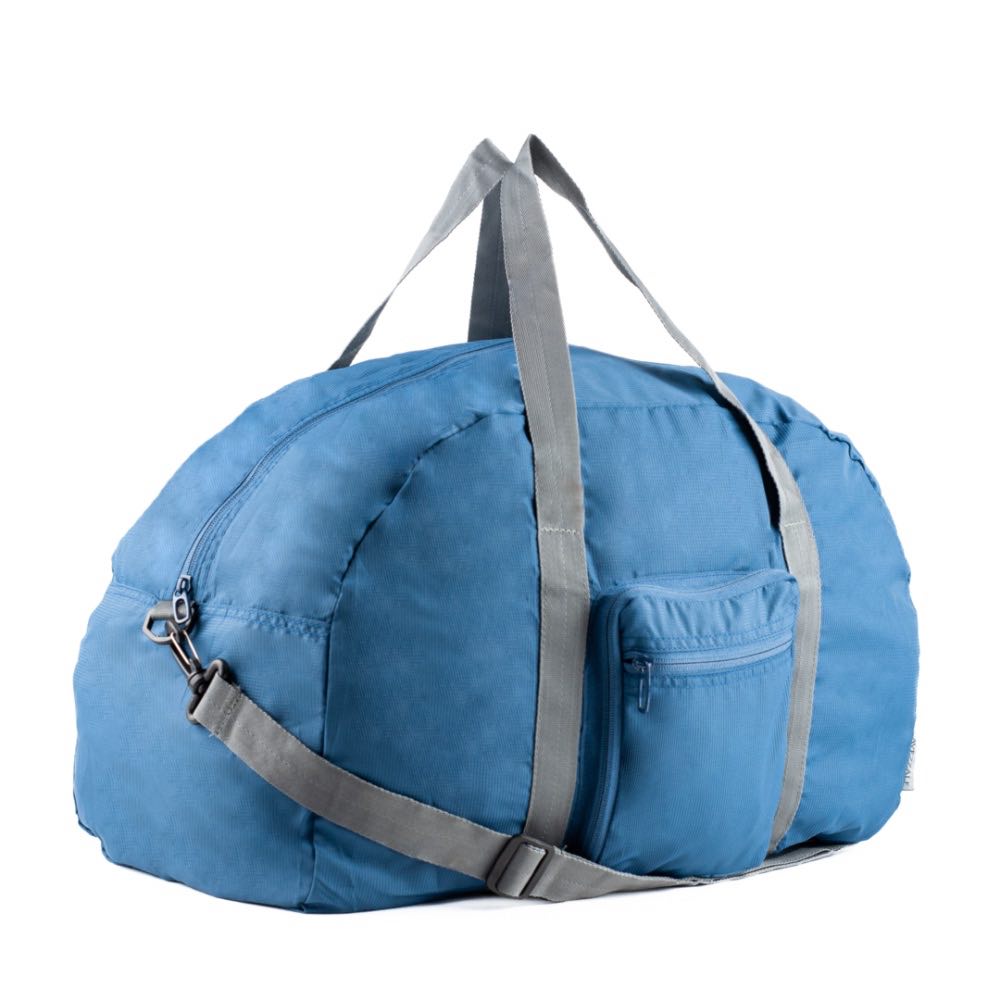 Sacola Dobrável Poliéster Cavezzale Azul 104517
