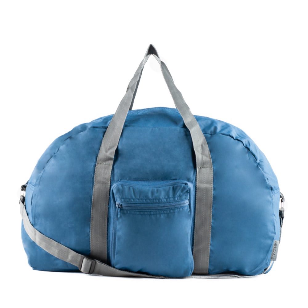 Sacola Dobrável Poliéster Cavezzale Azul 104517