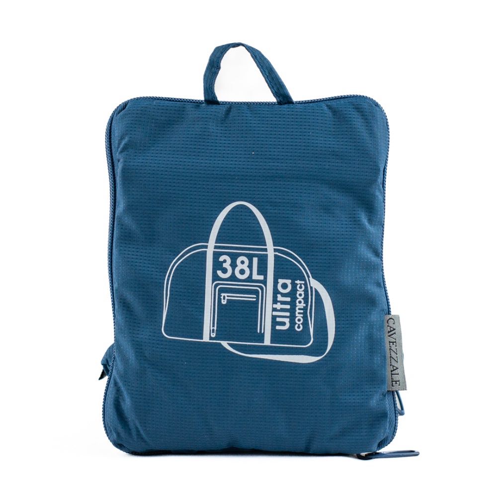 Sacola Dobrável Poliéster Cavezzale Azul 104517