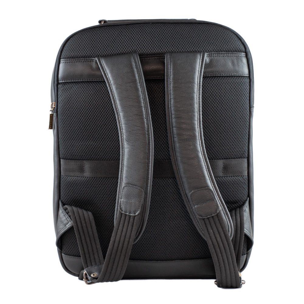 Mochila de Couro Cavezzale Bufalo Preto 103498