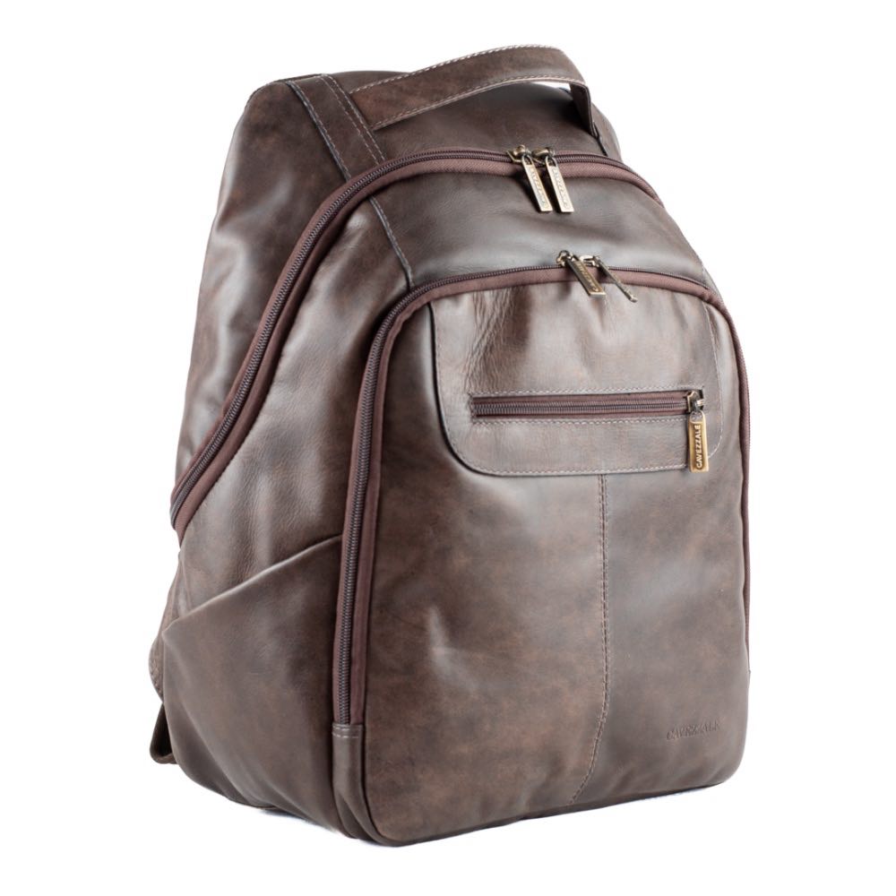 Mochila de Couro Cavezzale Rustico Café 103492