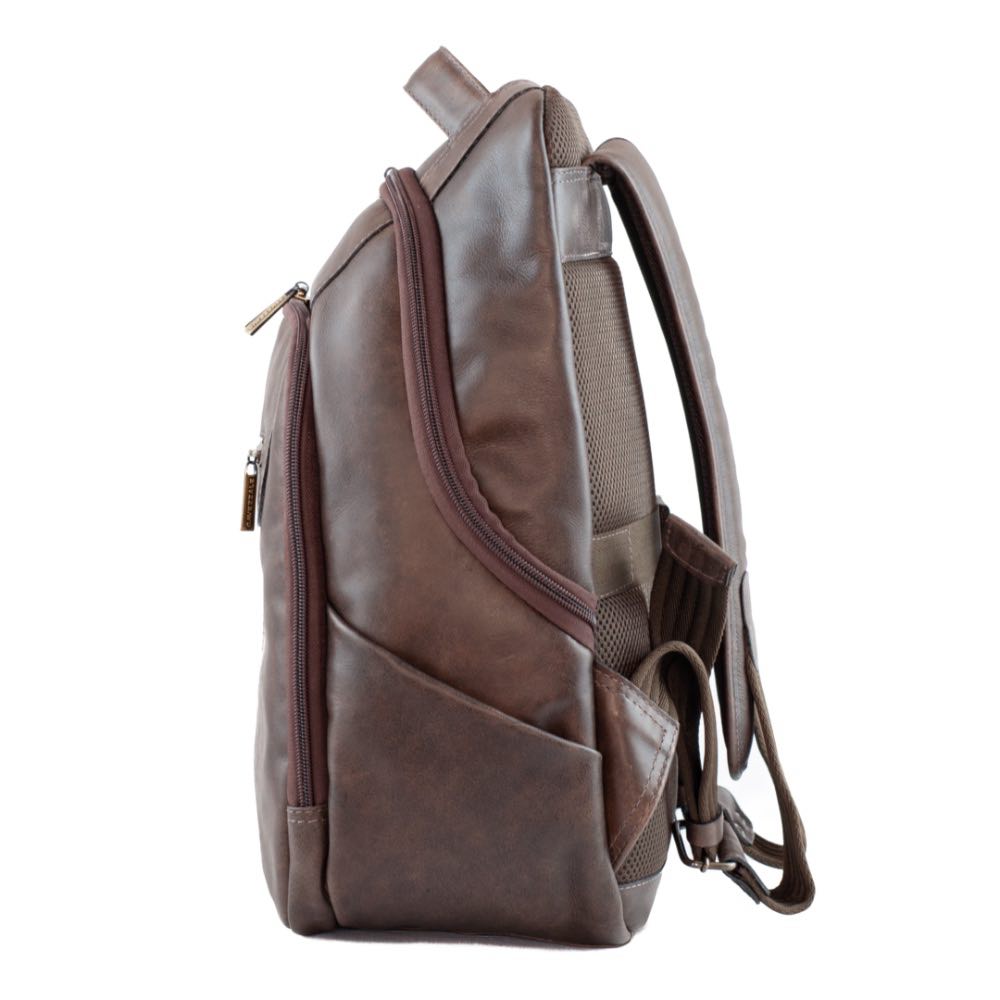 Mochila de Couro Cavezzale Rustico Café 103492
