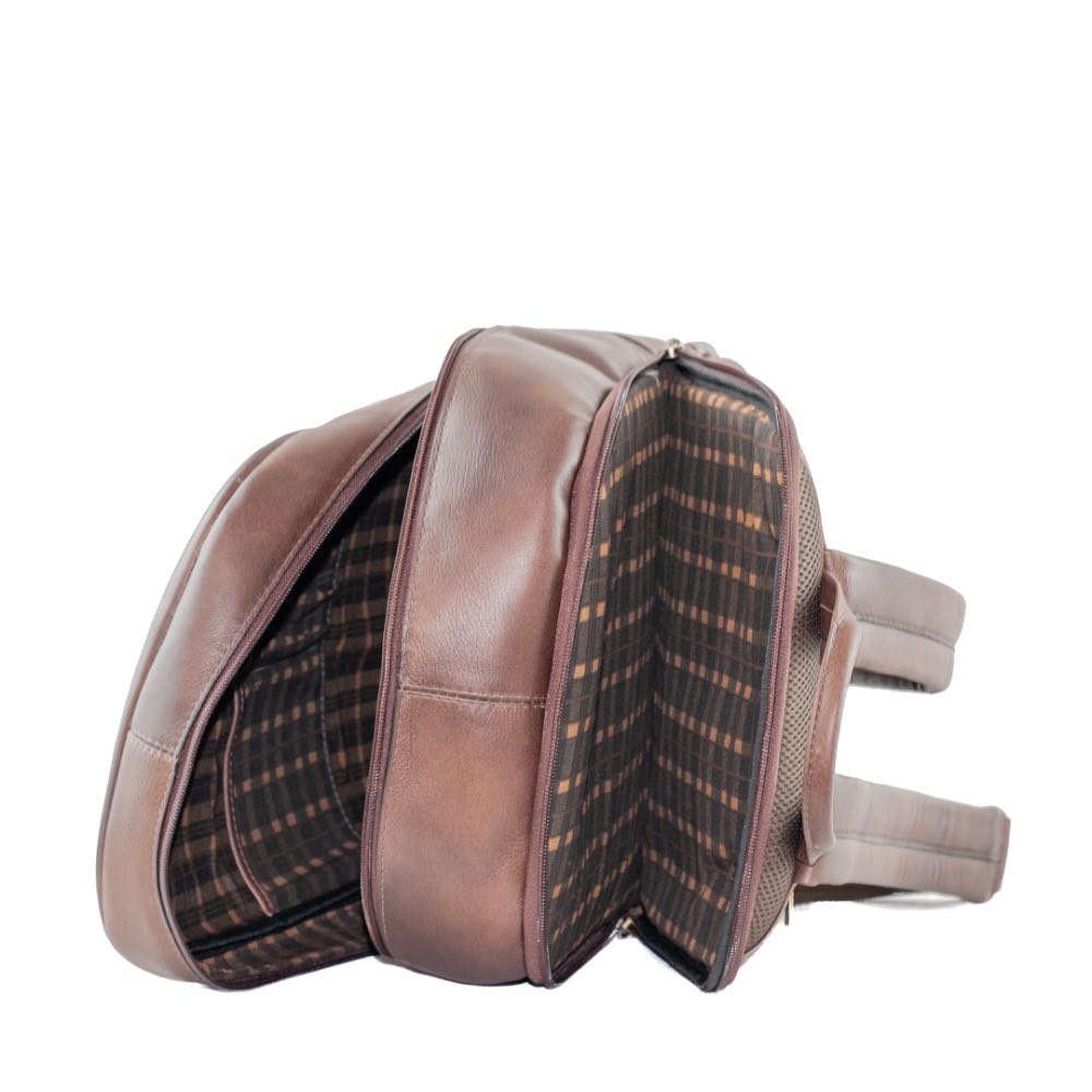 Mochila de Couro Cavezzale Texas Café 103497