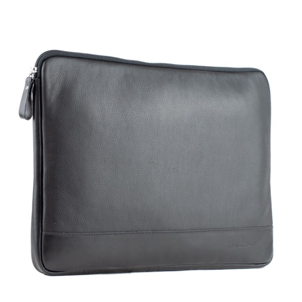 Capa Notebook Couro Cavezzale Bufalo Preto 103493