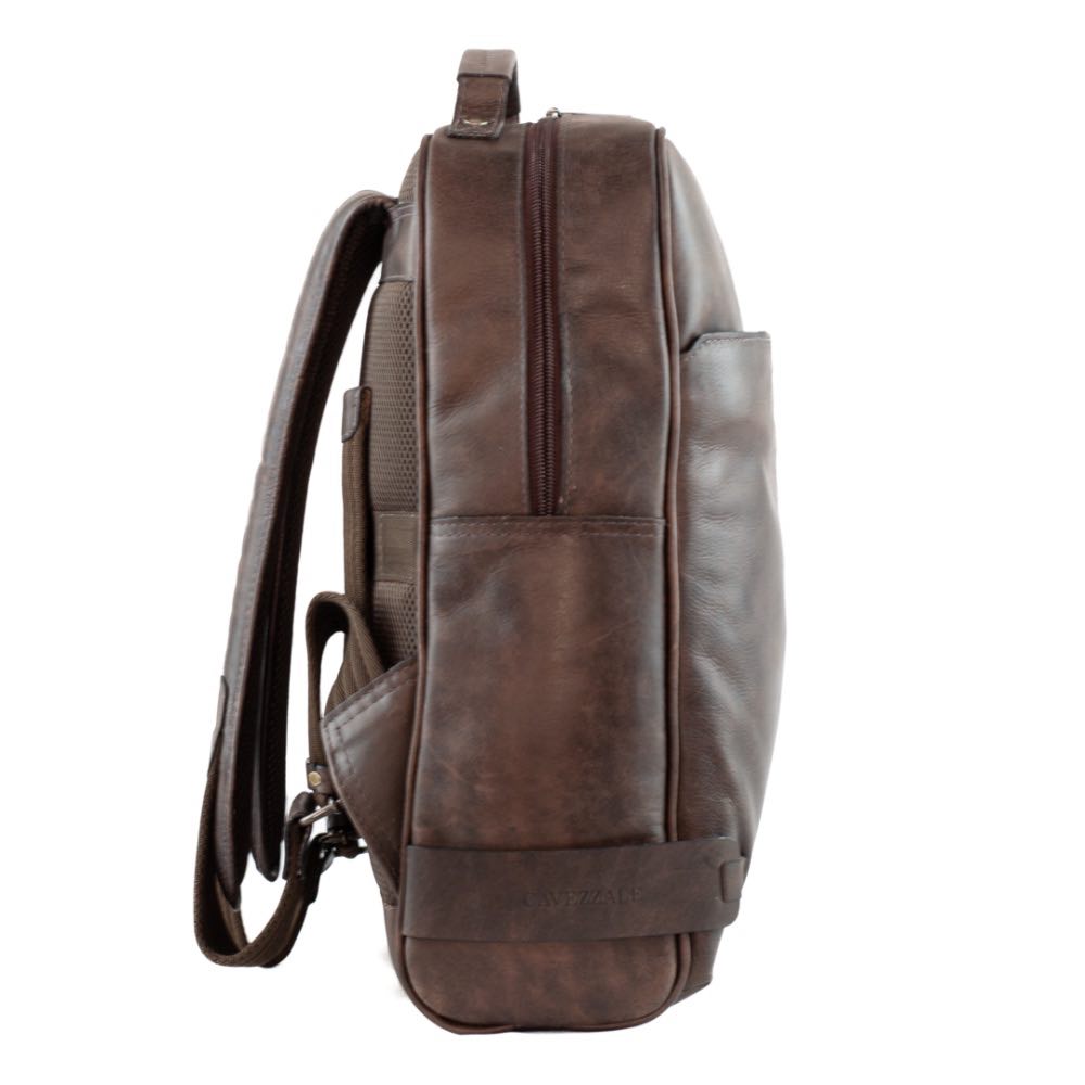 Mochila de Couro Cavezzale Rustico Café 103491 – cavezzale