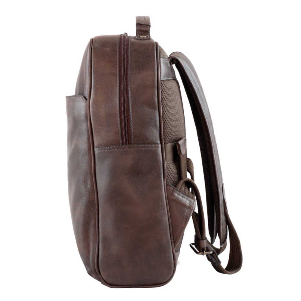 Mochila de Couro Cavezzale Rustico Café 103491