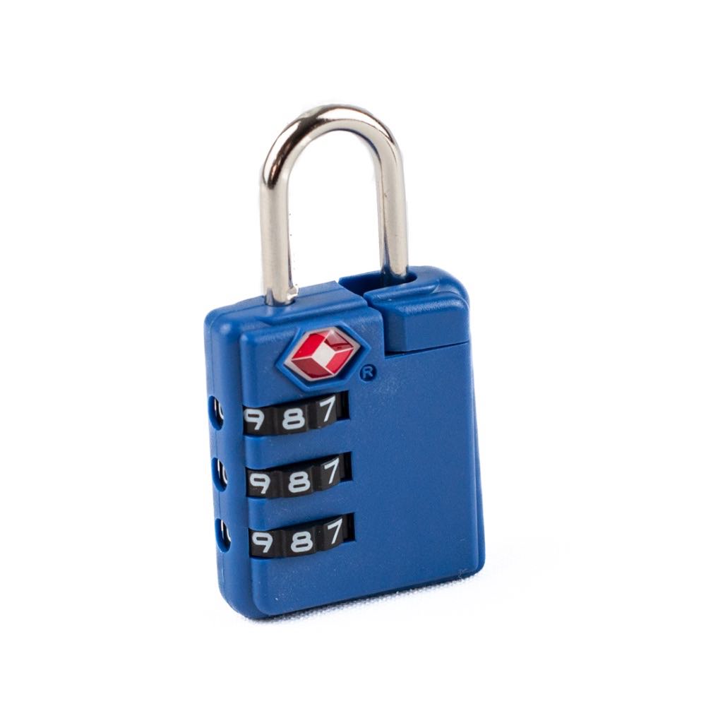 Cadeado Cavezzale Segredo TSA Azul 104502