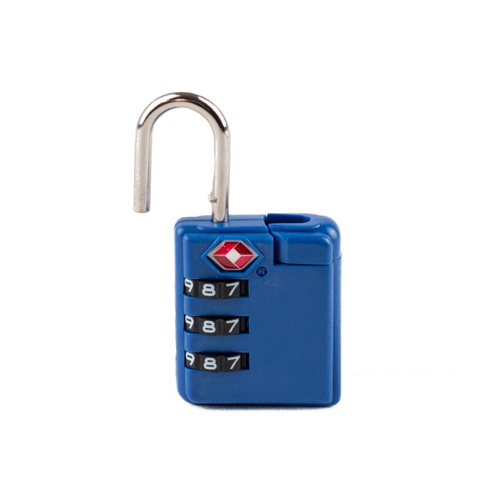Cadeado Cavezzale Segredo TSA Azul 104502