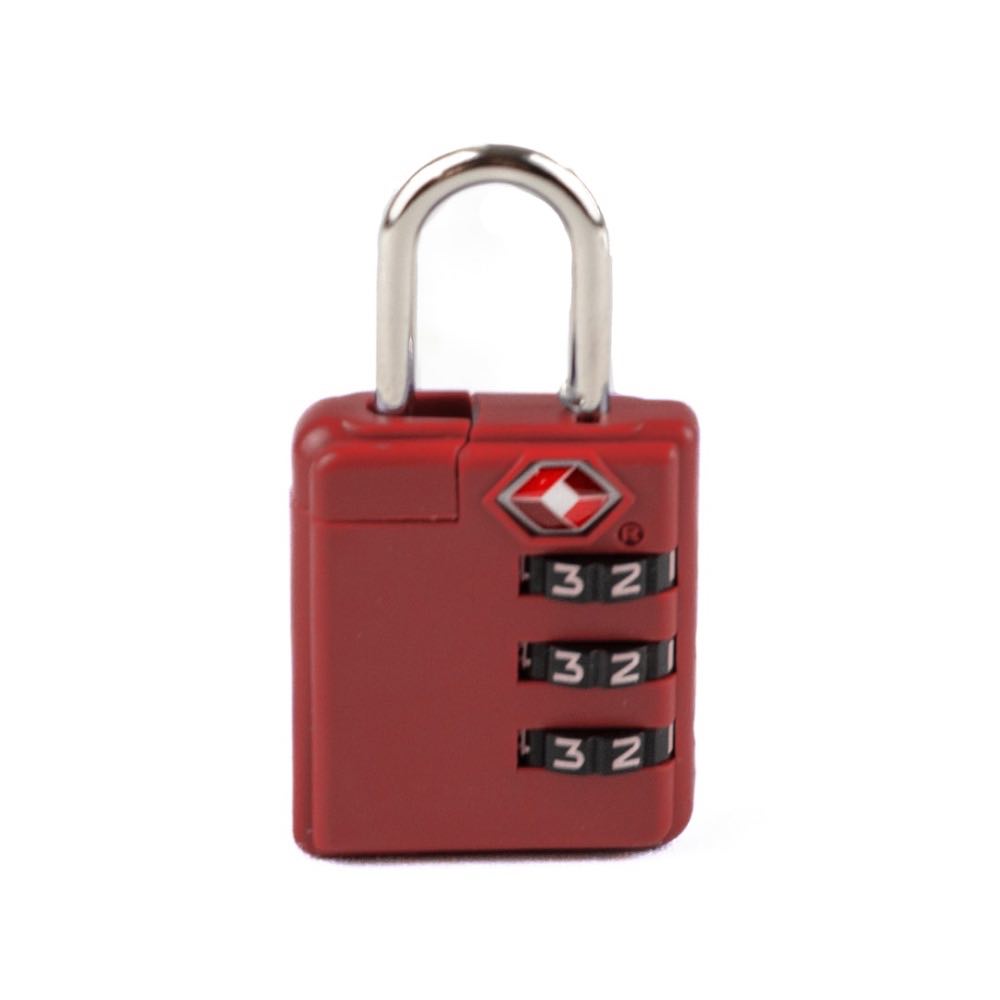 Cadeado Cavezzale Segredo TSA Vermelho 104502