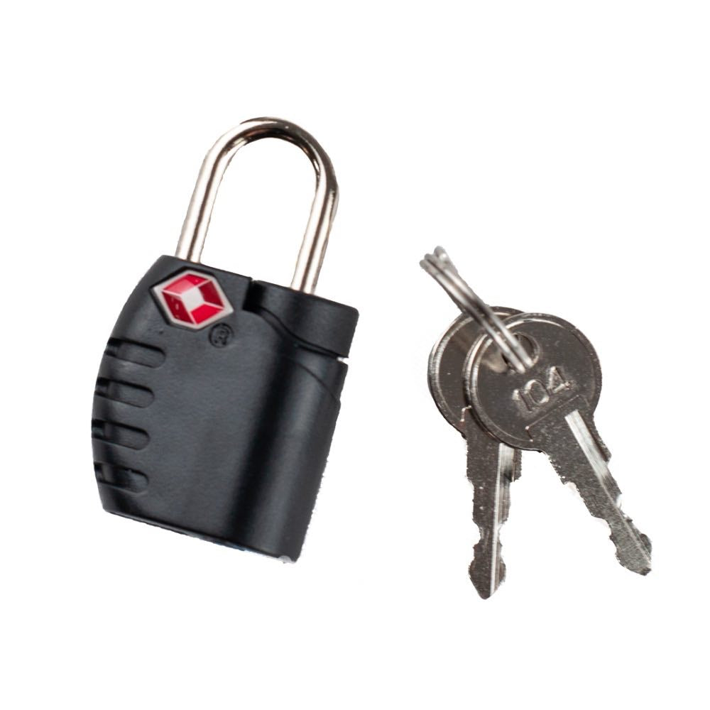 Cadeado Cavezzale Chave TSA Preto 104503