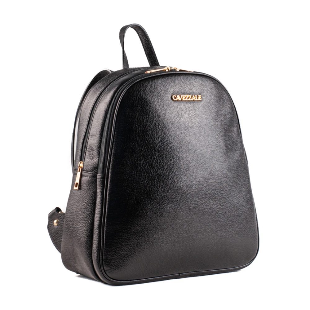 Mochila de Couro Cavezzale Floter Preto 104676