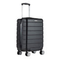 Mala de Bordo 10 Kg ABS 4 Rodas Antifurto Cavezzale Sorrento Plus Preto 105130