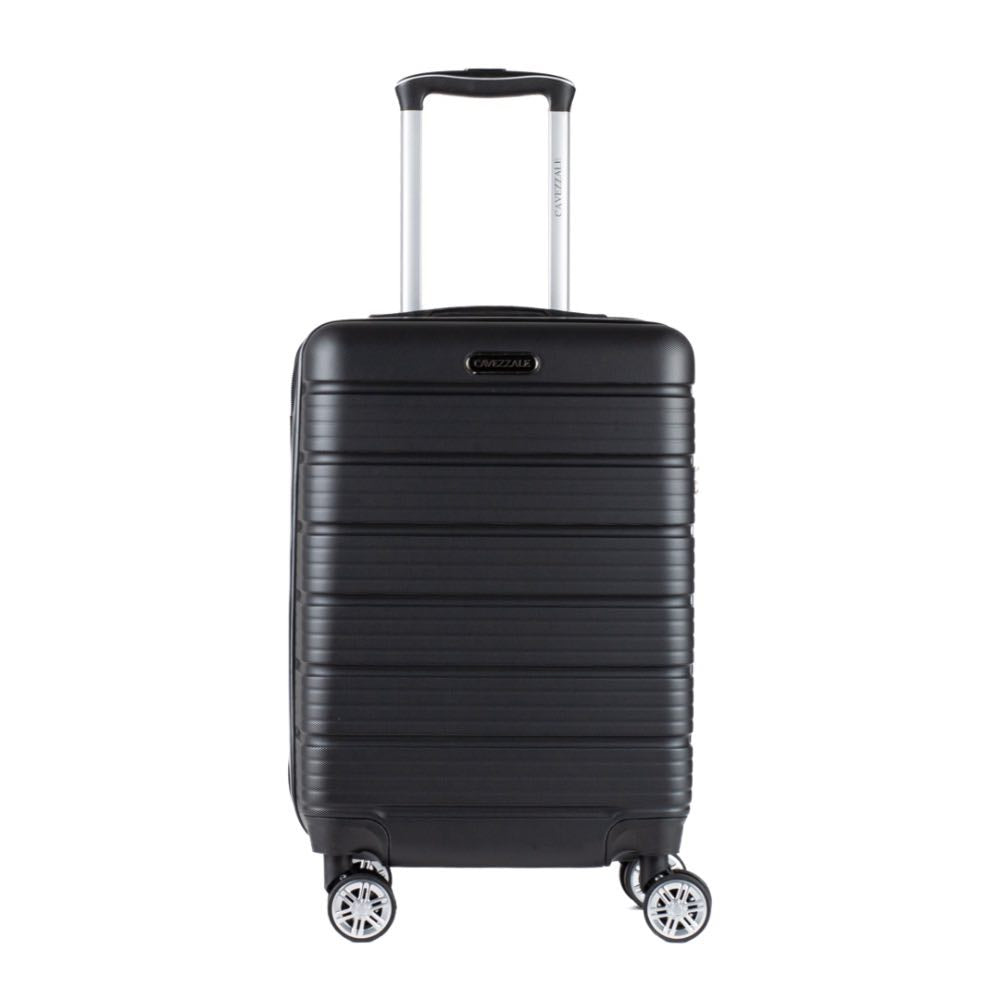 Mala de Bordo 10 Kg ABS 4 Rodas Antifurto Cavezzale Sorrento Plus Preto 105130