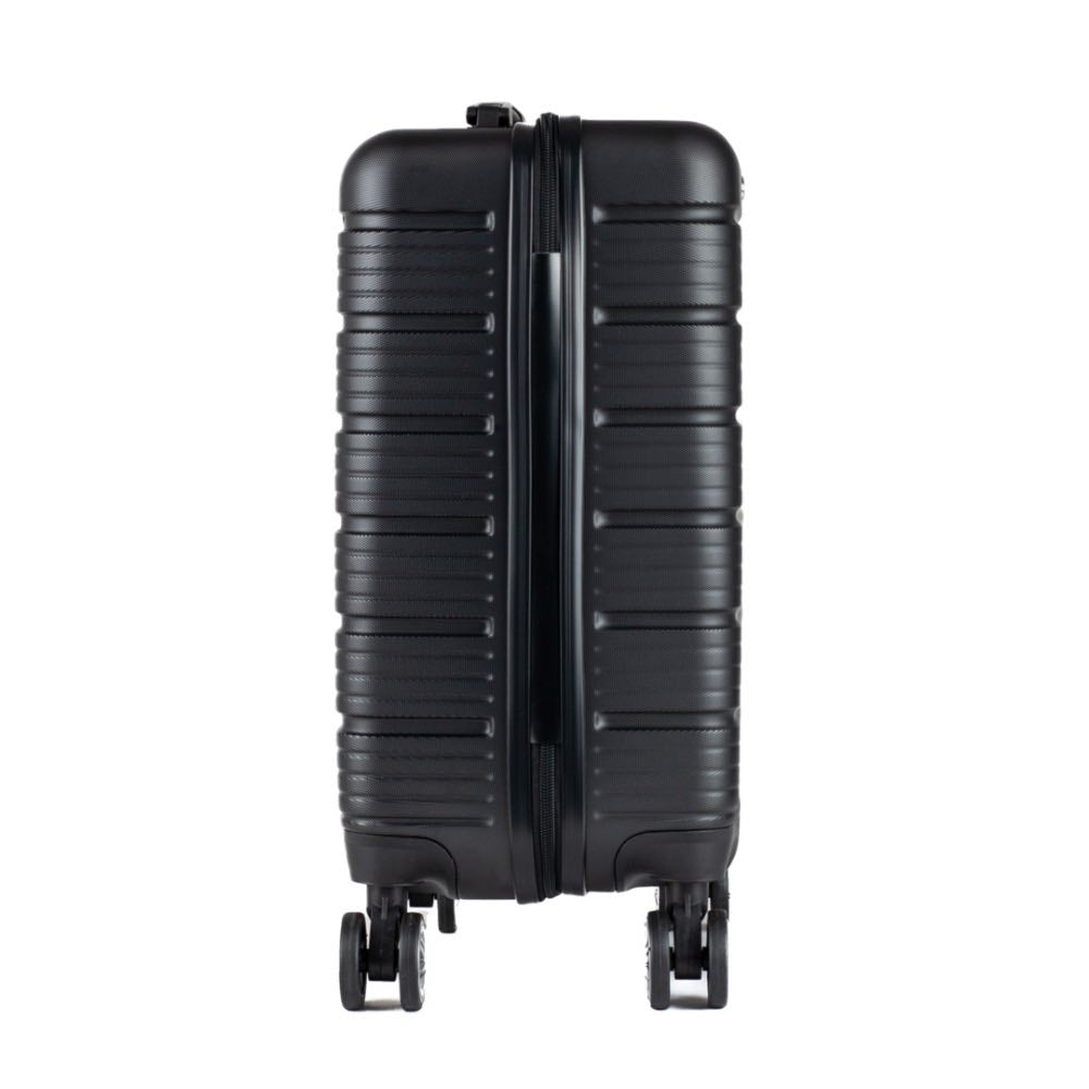 Mala de Bordo 10 Kg ABS 4 Rodas Antifurto Cavezzale Sorrento Plus Preto 105130