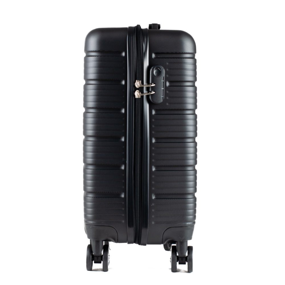 Mala de Bordo 10 Kg ABS 4 Rodas Antifurto Cavezzale Sorrento Plus Preto 105130
