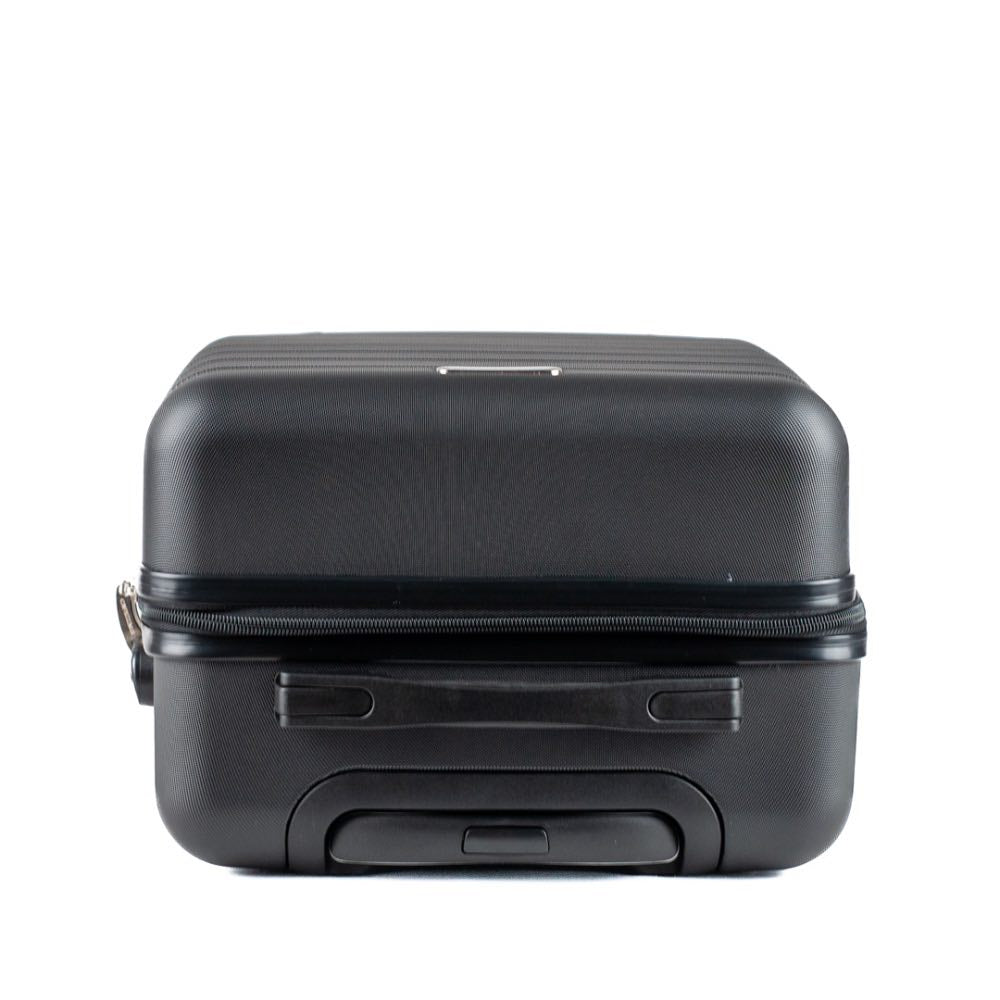 Mala de Bordo 10 Kg ABS 4 Rodas Antifurto Cavezzale Sorrento Plus Preto 105130