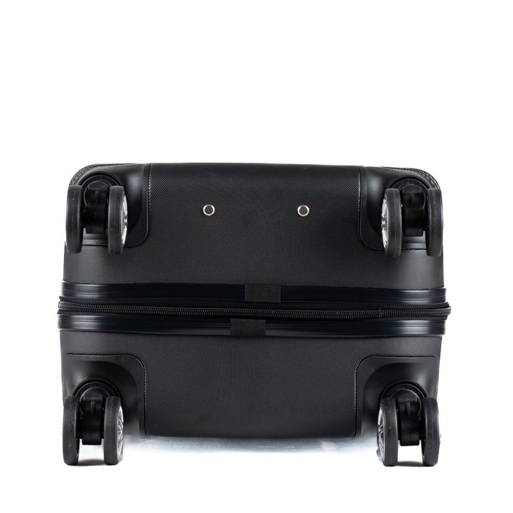Mala de Bordo 10 Kg ABS 4 Rodas Antifurto Cavezzale Sorrento Plus Preto 105130